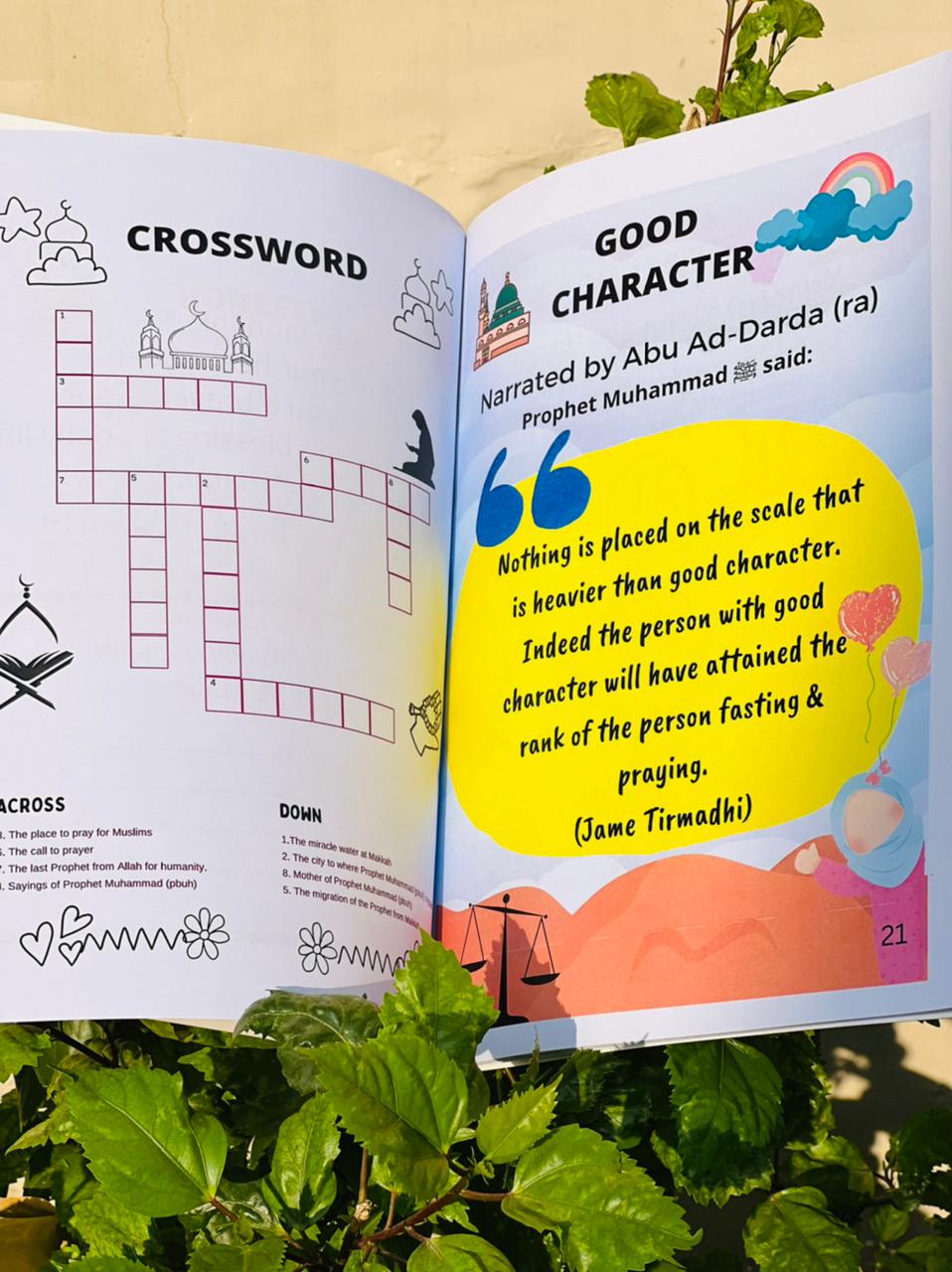Hadith Workbook and Sticker Sheet