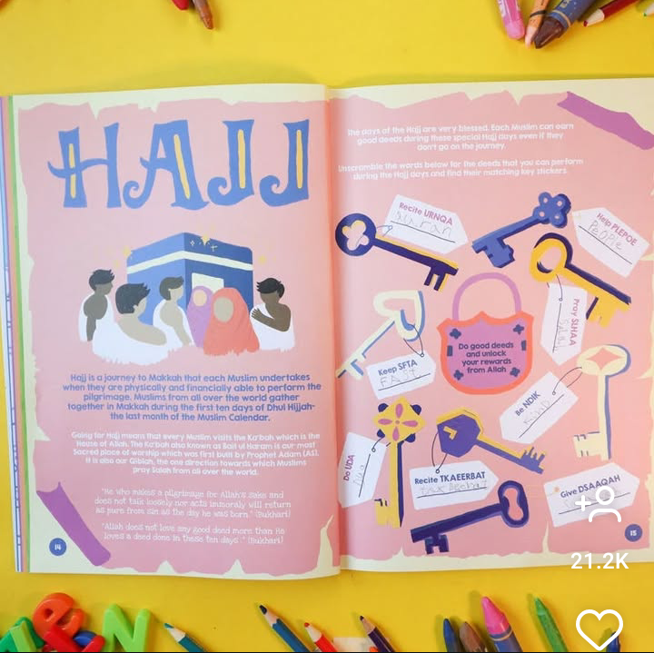 Children's Islamic Activity book