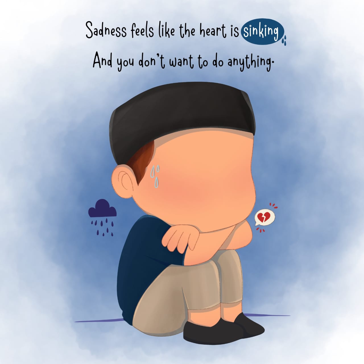 Sadness- A Little Muslim's First Guide to Emotions